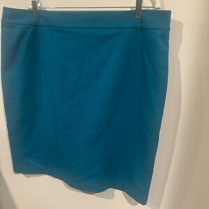 Sejour Vibrant Blue Pencil Skirt